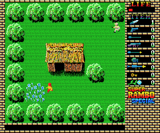 Super Rambo Special screenshot 5 for MSX2